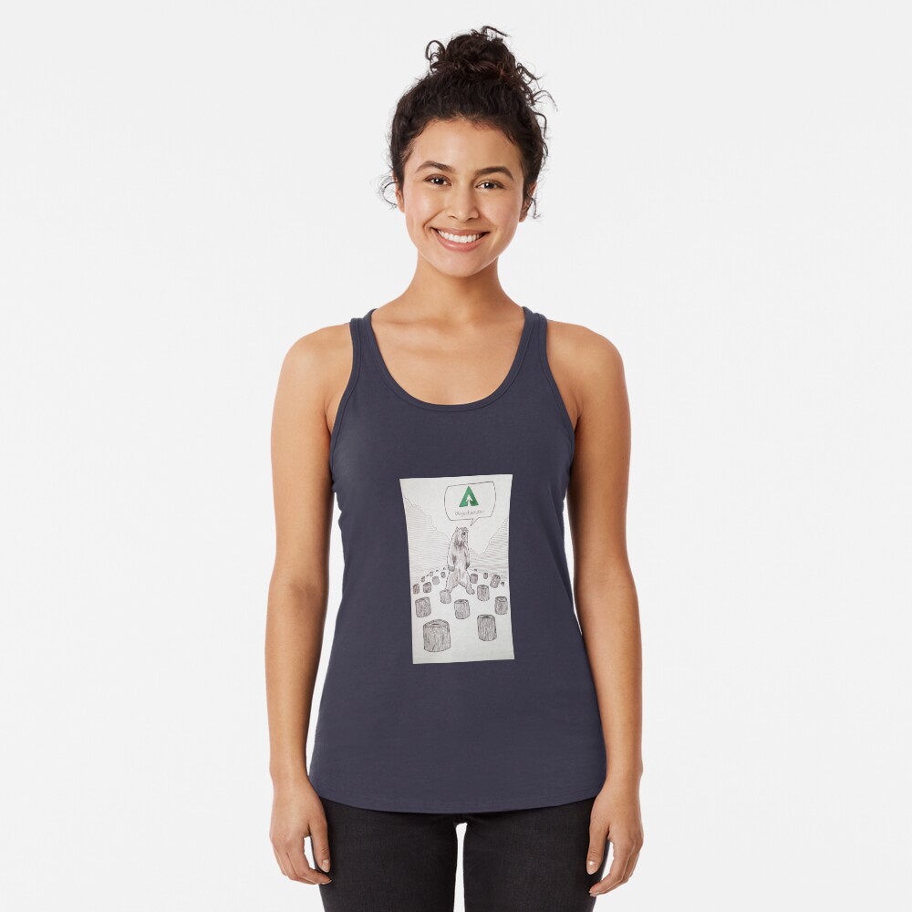 Item preview, Racerback Tank Top designed and sold by zeegreeable.