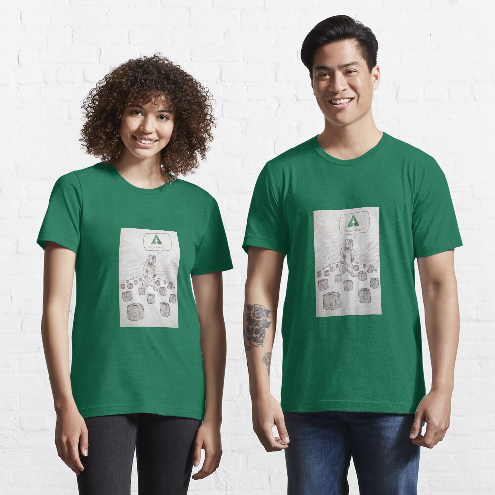 Item preview, Essential T-Shirt designed and sold by zeegreeable.