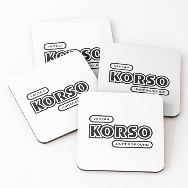 Item preview, Vantaa Korso Underground (musta teksti) designed and sold by futurytmi.