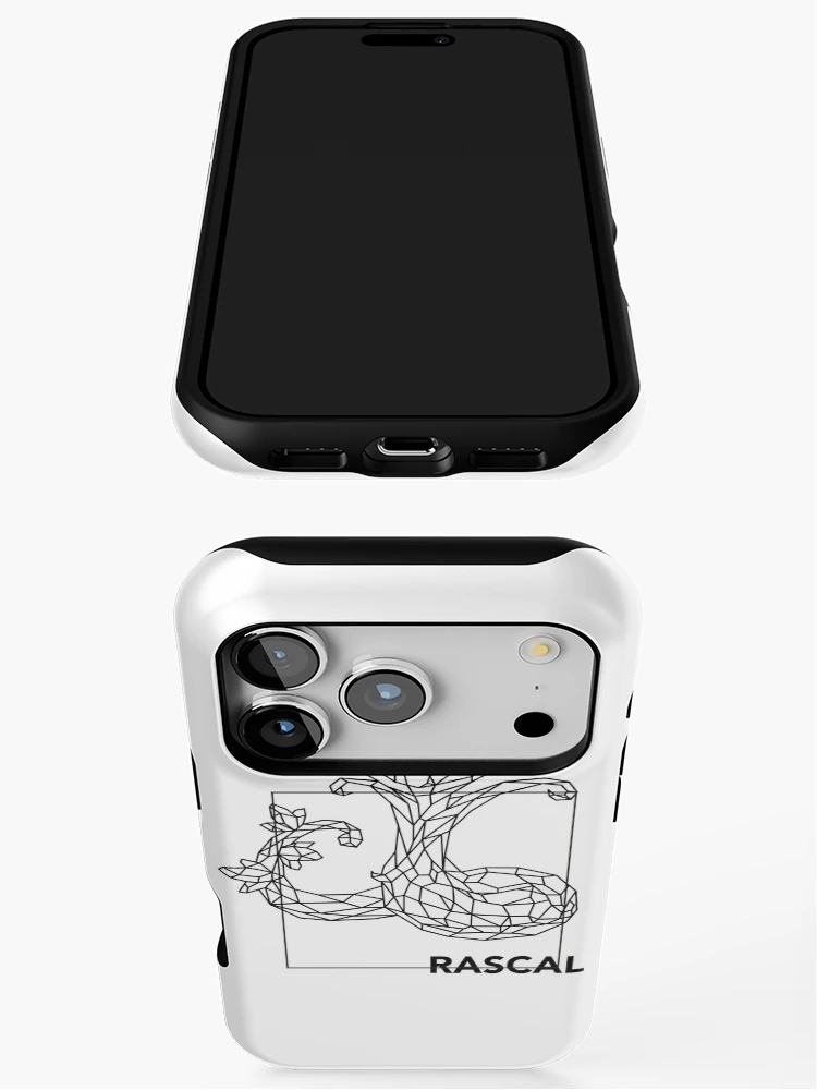 Thumbnail 3 of 4, iPhone Case, Polygon Serperior Rascal designed and sold by RascalMedia.