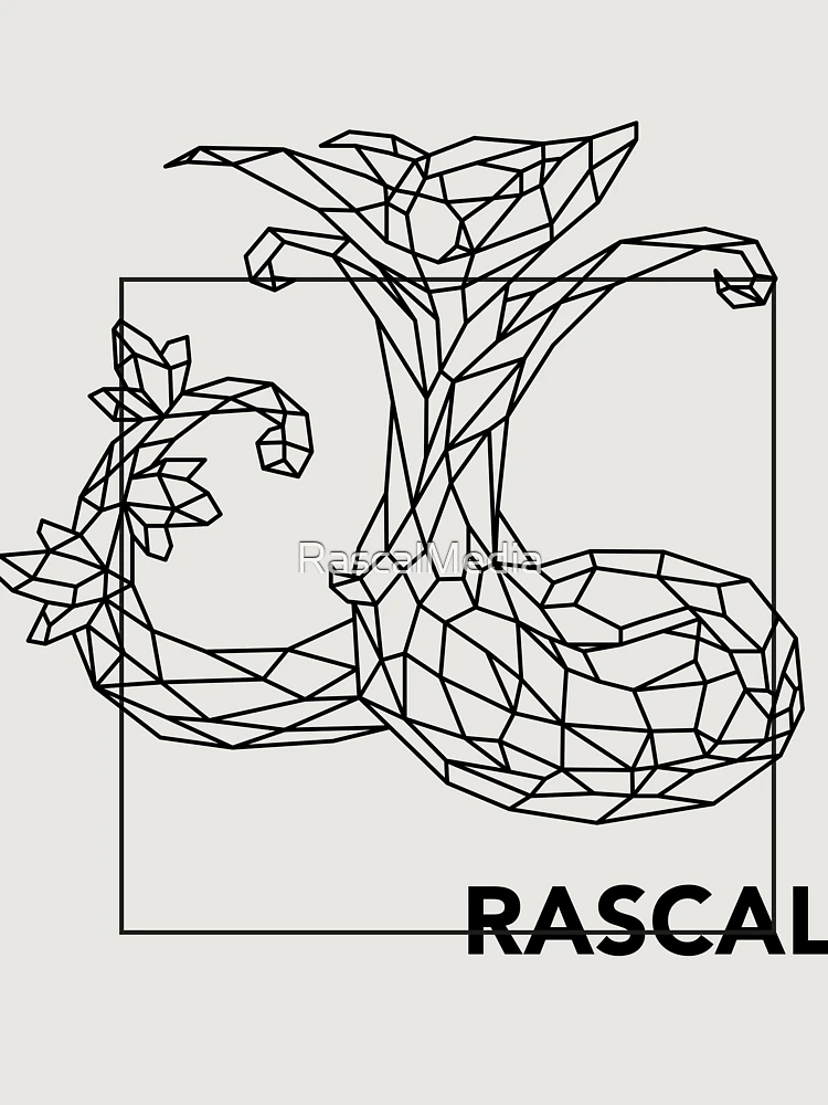 Thumbnail 6 of 6, Premium Oversized Sweatshirt, Polygon Serperior Rascal designed and sold by RascalMedia.