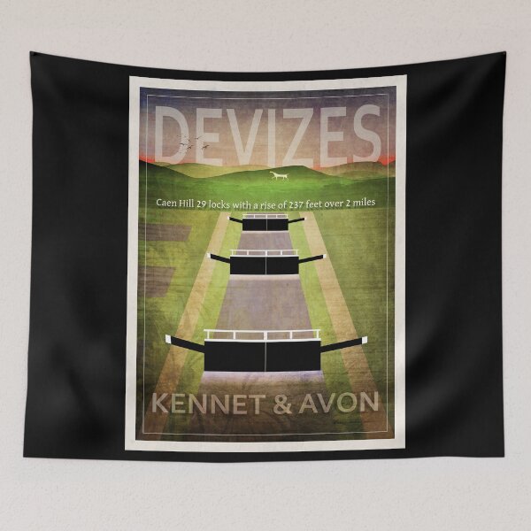 Item preview, Devizes Kennet and Avon Canal Caen Hill Flight of Locks designed and sold by KALEIDOSCOPE UK.