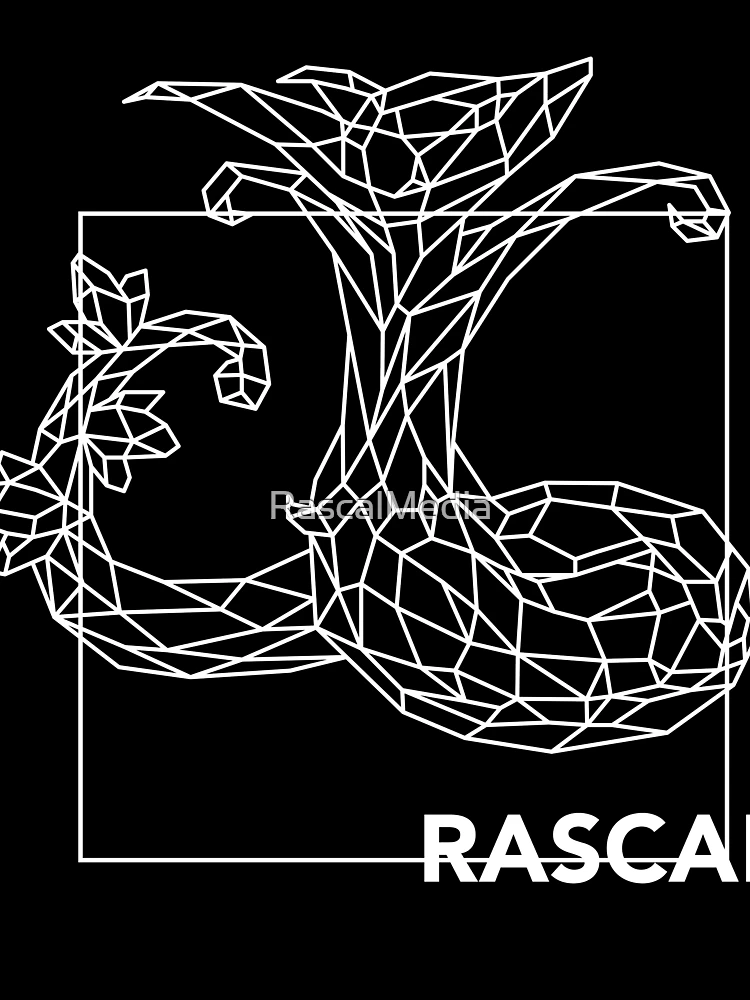 Thumbnail 3 von 3, Tuch, Polygon Serpiroyal Rascal designt und verkauft von RascalMedia.