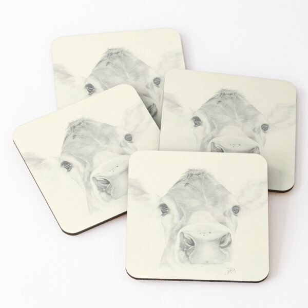 Item preview, Curious Cow designed and sold by JamJarPortraits.