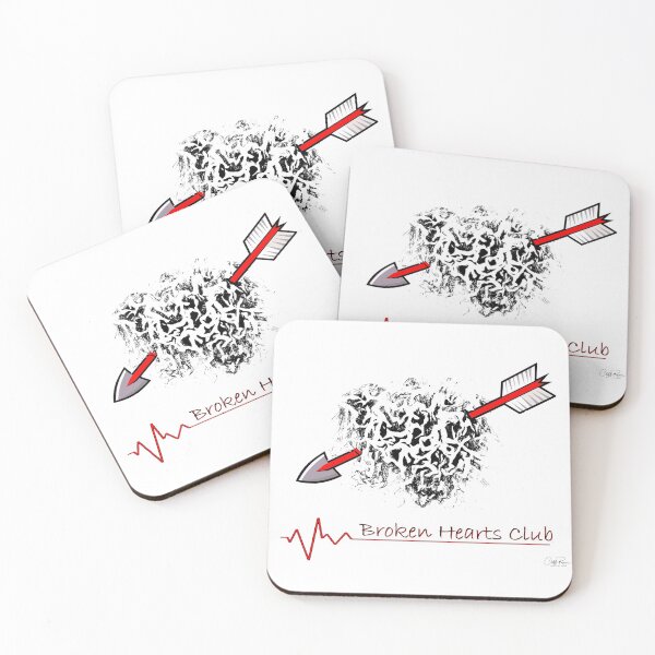 Item preview, Broken Hearts Club. Love. Lost. WallsOfFameAust designed and sold by WallsOfFameAust.