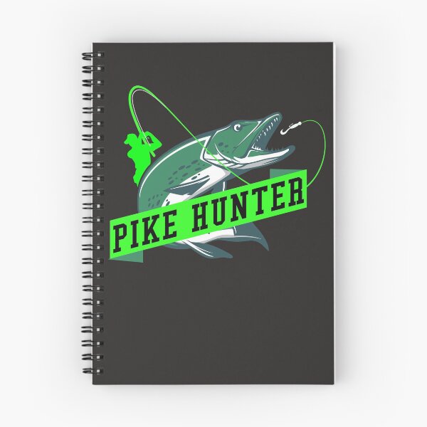 Item preview, Pike hunter predatory fish angler sport fisherman designed and sold by Twinstyle.