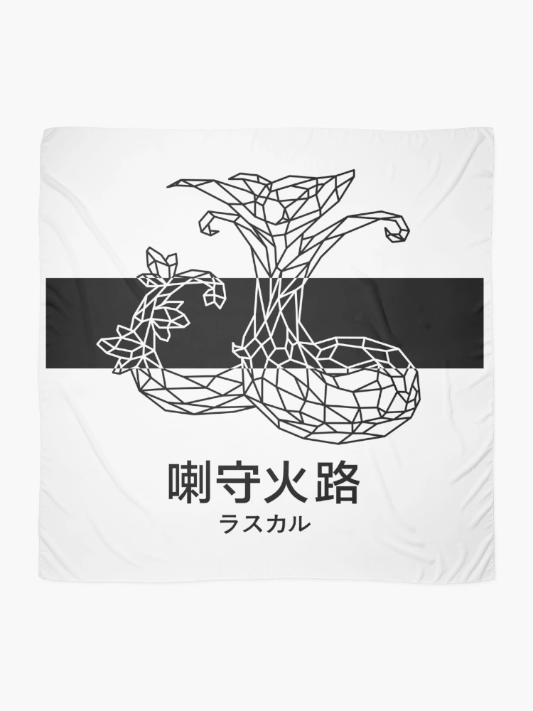 Thumbnail 2 of 3, Scarf, Serperior Polygon designed and sold by RascalMedia.