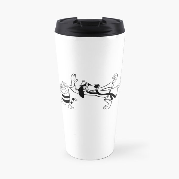 Kung Fu Fighting Phooey And Spot Hong Kong Phooey Travel Mug