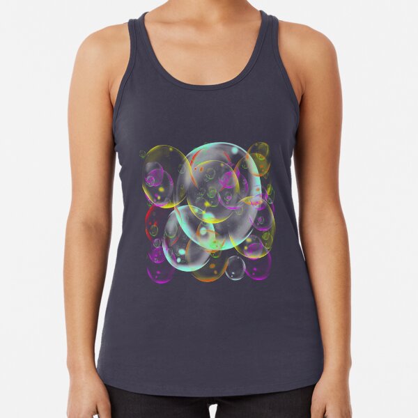 I wandered freely as a Bubble Racerback Tank Top