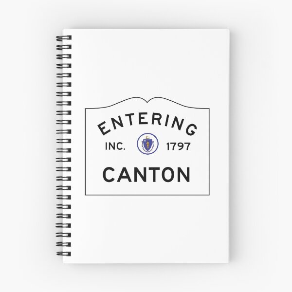 Item preview, Entering Canton Massachusetts - Commonwealth of Massachusetts Road Sign  designed and sold by NewNomads.