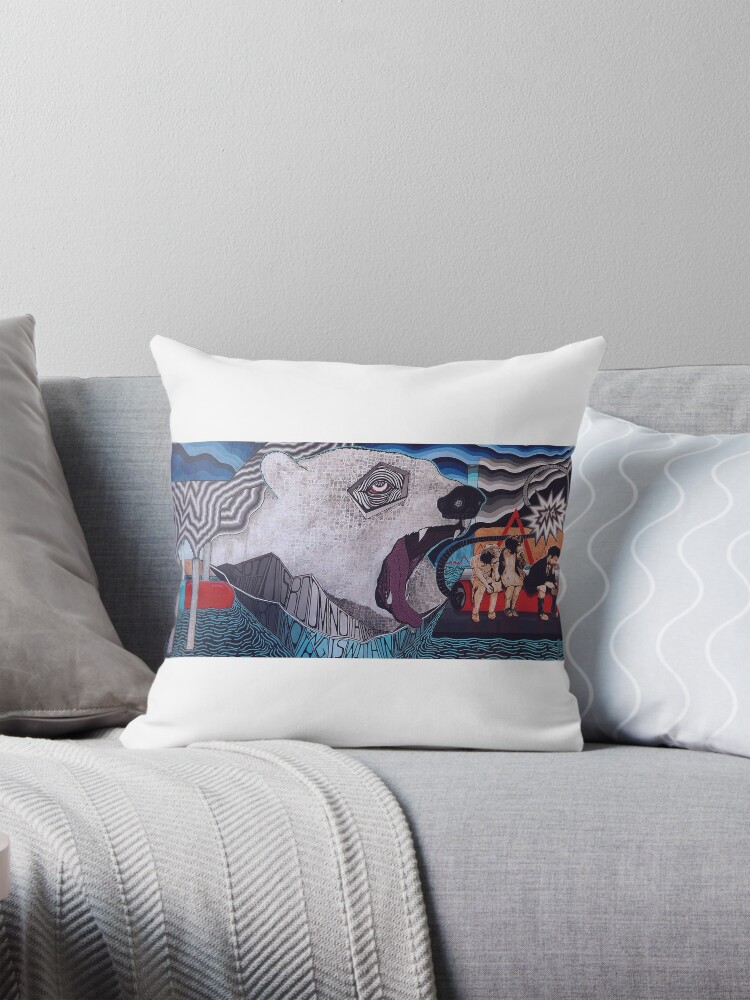 Item preview, Throw Pillow designed and sold by zeegreeable.