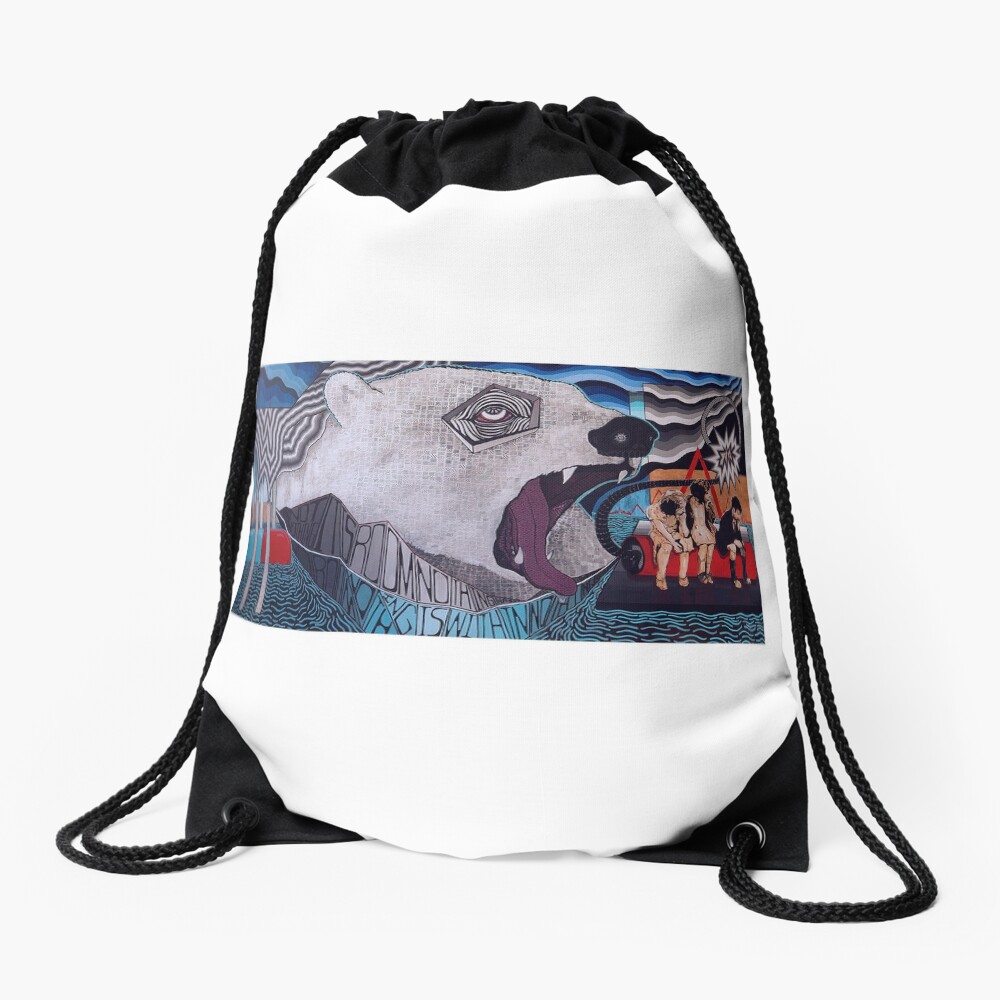 Item preview, Drawstring Bag designed and sold by zeegreeable.