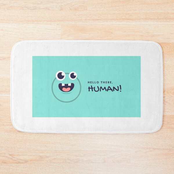 Item preview, Hello There Humain Joke Printing,humour,humor,funny,cute,mignon  designed and sold by Fiesta1000.