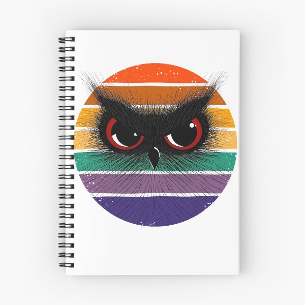 Item preview, Owl Themed Irritable Owl Syndrome Retro designed and sold by WG-Factory.