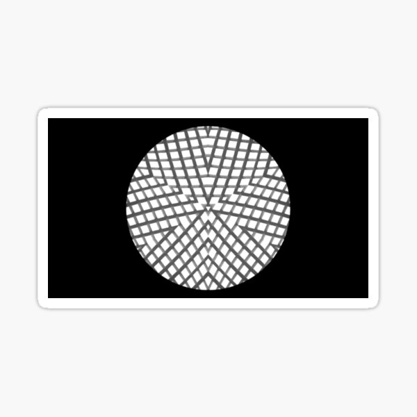 Abstract circle Sticker