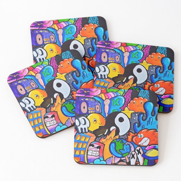 Item preview, Ilustraciones creativas de Doodle designed and sold by CezainHarry.