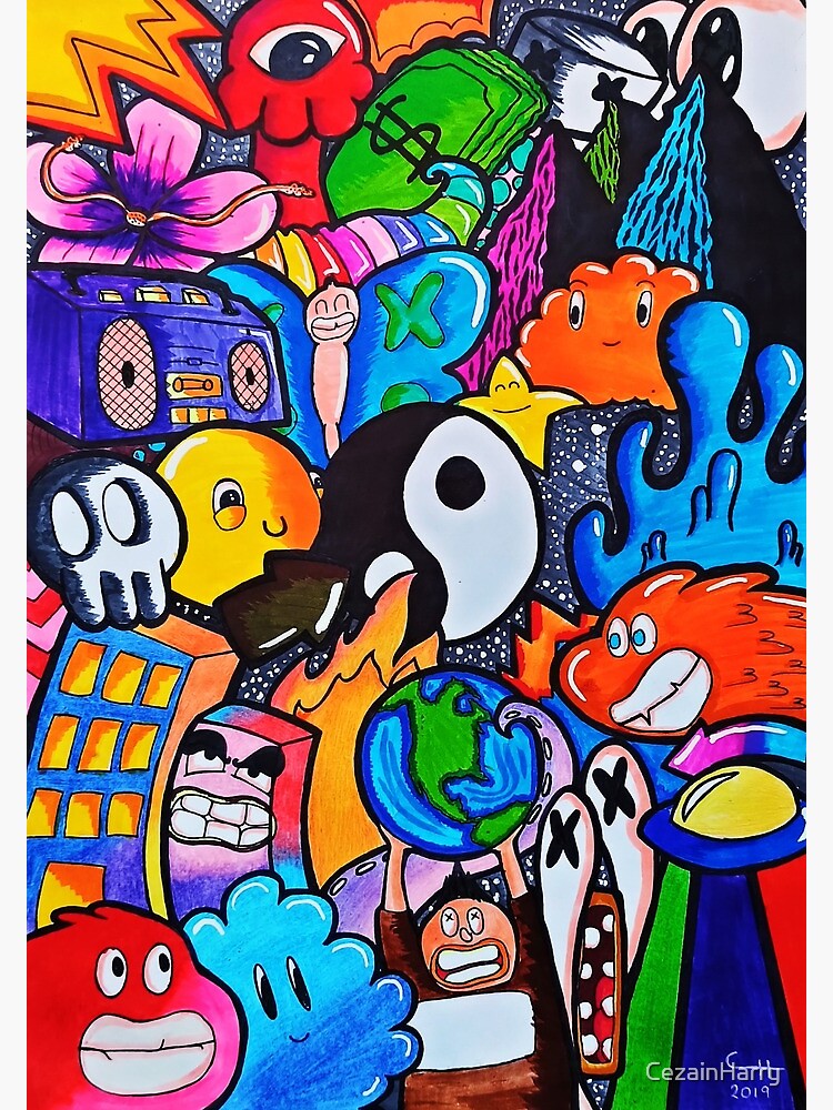 Doodle Art by Dia Stafford: Interview & Gallery of Fun, Detailed Doodle  Drawings — Art is Fun