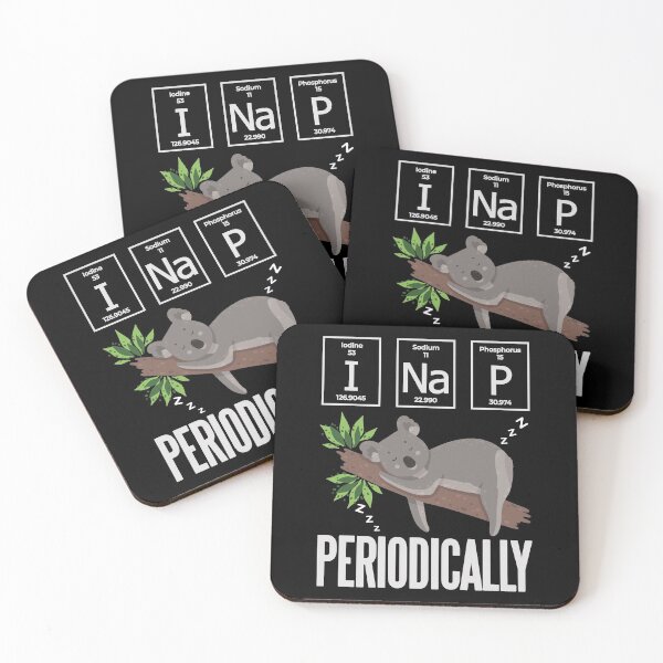 Item preview, Funny Koala Lover Gift - Chemistry Lover Gift - I Nap Periodically - Science Nerd designed and sold by kntranhoang.