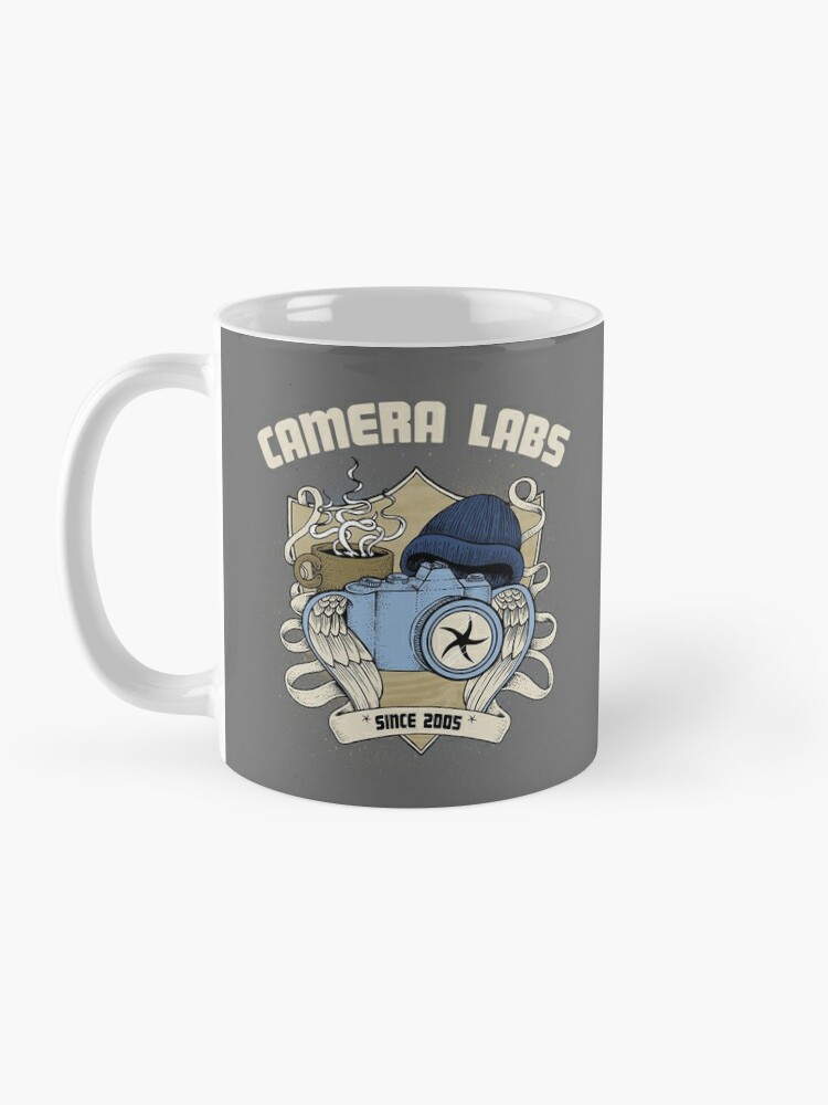 Coffee Mug, Cameralabs Mug Crest design designed and sold by Gordon Laing