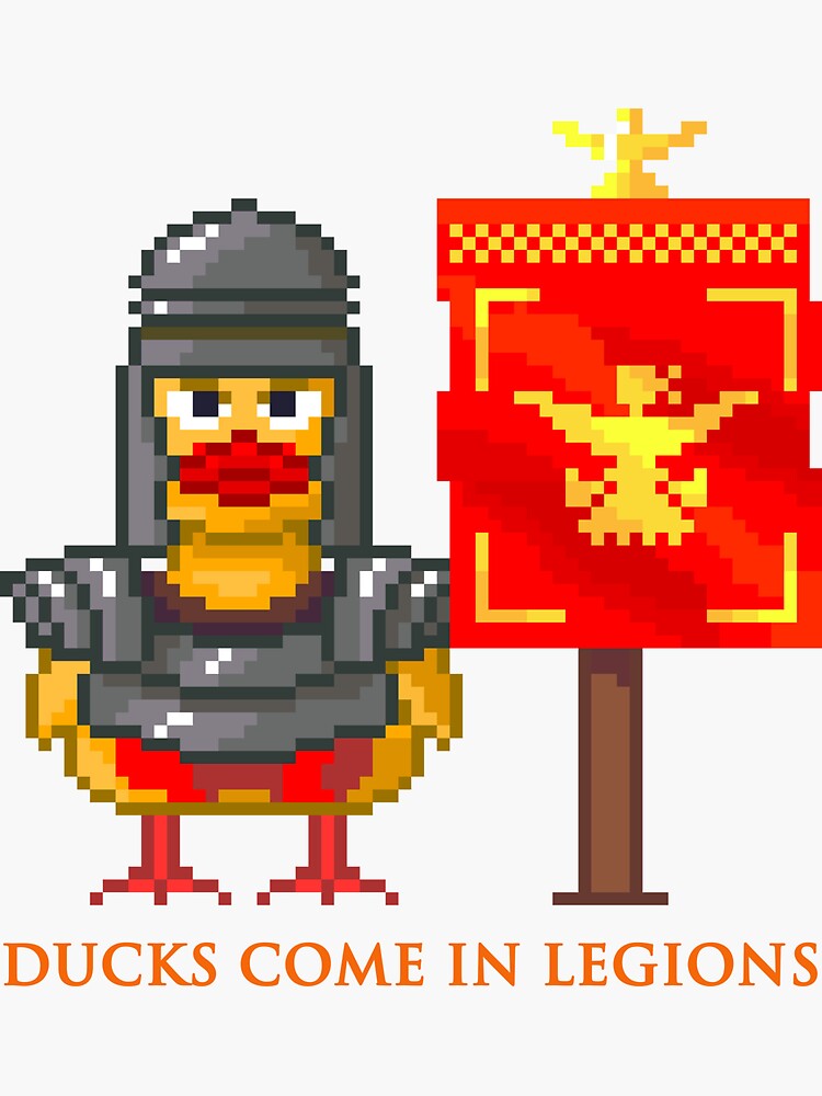 Ducks come in legions by MrAngryDucky