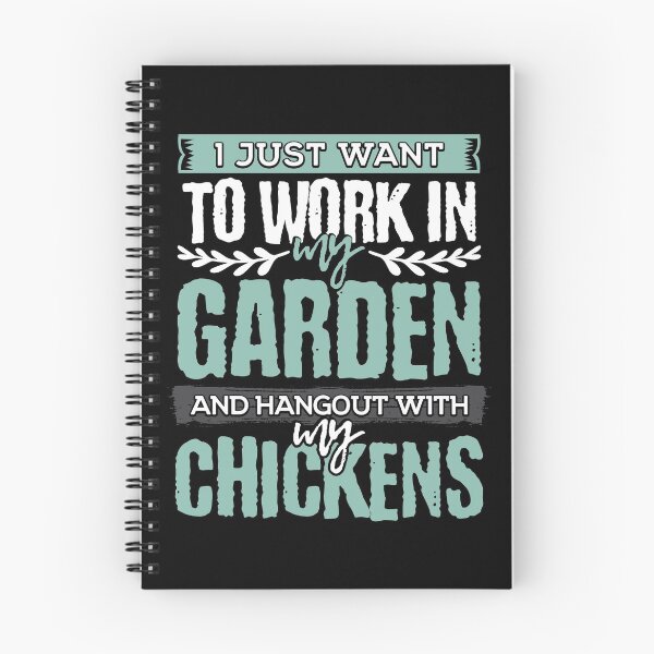 Item preview, Work in Garden Hangout with Chickens Chicken Gardener Gifts designed and sold by Maljonic.
