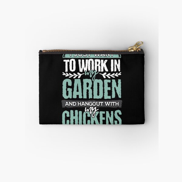 Item preview, Work in Garden Hangout with Chickens Chicken Gardener Gifts designed and sold by Maljonic.