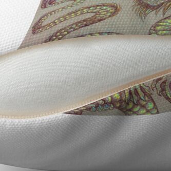 Alternate view of Moth Dragon Floor Pillow