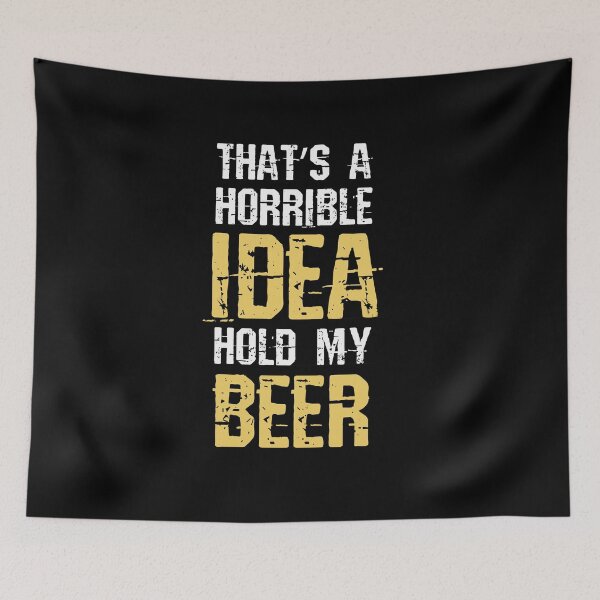 Item preview, Horrible Idea Hold My Beer Oktoberfest Gift designed and sold by haselshirt.
