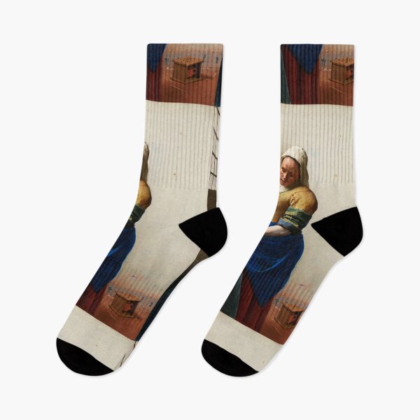 Item preview, Woman in the kitchen by 17th-century Dutch painter Johannes Vermeer. designed and sold by Vintage Designs +.