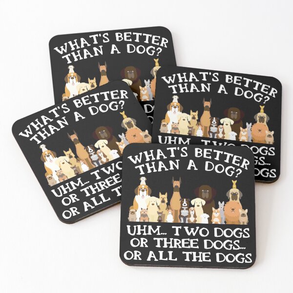 Item preview, Funny Pet Lover Gifts - Dog Owner Gift - What's Better Than A Dog designed and sold by kntranhoang.