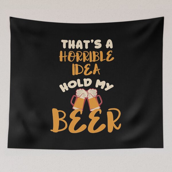 Item preview, Horrible Idea Hold My Beer Oktoberfest Gift designed and sold by haselshirt.