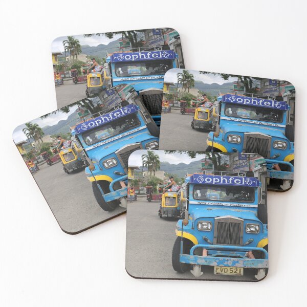 Item preview, Blue Jeepney in The Philippines designed and sold by Fike2308.