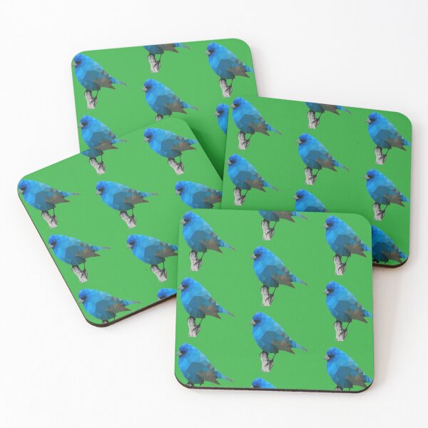 Artikelvorschau, cooler blauer Vogel entworfen und verkauft von CouzDesigns.