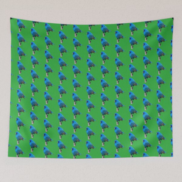 Artikelvorschau, cooler blauer Vogel entworfen und verkauft von CouzDesigns.