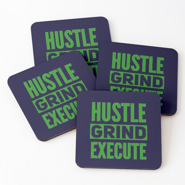 Item preview, Hustle Grind Execute - Entrepreneur Motivation designed and sold by madtoyman.