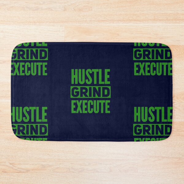 Item preview, Hustle Grind Execute - Entrepreneur Motivation designed and sold by madtoyman.