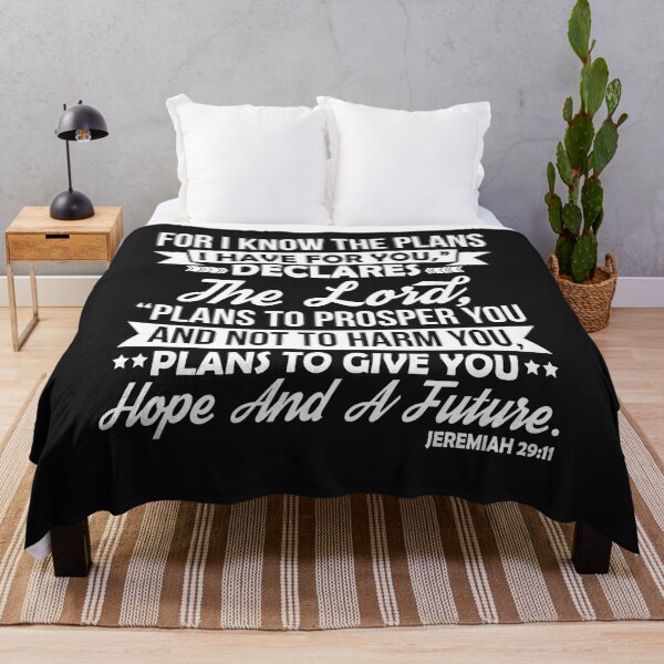 Item preview, For I Know The Plans I Have For You Jeremiah 29:11 designed and sold by dara4uall.
