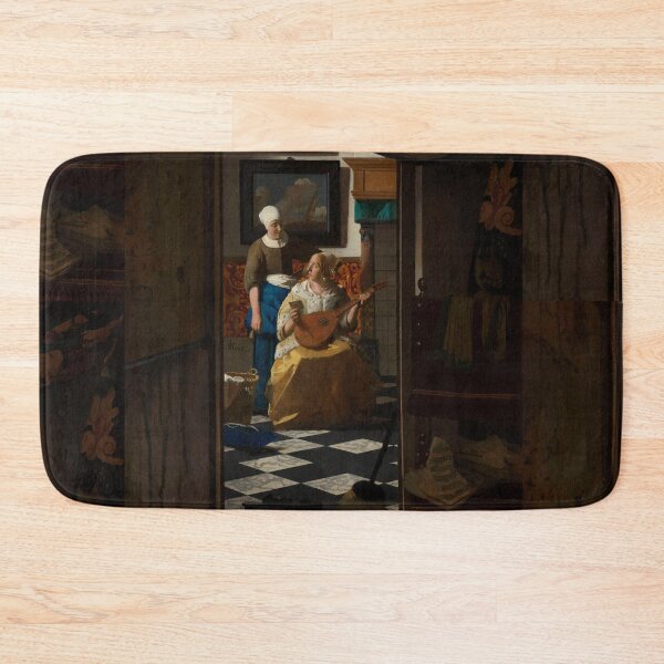 Item preview, The Love Letter (ca. 1669 –1670) by 17th-century Dutch painter Johannes Vermeer. designed and sold by Vintage Designs +.