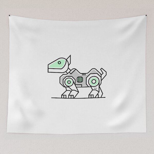 Item preview, Robo Pup cute robot droid designed and sold by Radu Matei.