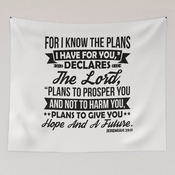 Item preview, Jeremiah 29:11 For I Know The Plans I Have For You  designed and sold by dara4uall.