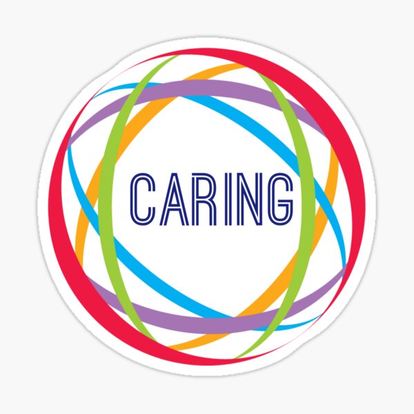 Caring design by Intus international Sticker