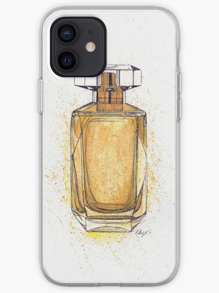 Perfume Bottle Painting Iphone Case Cover By Rbex Art Redbubble