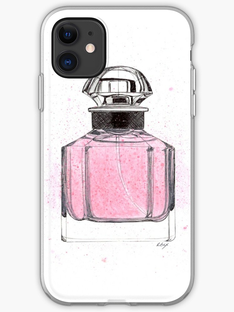 Perfume Bottle Painting Perfume Bottle Print Fashion Illustration Wall Art Iphone Case Cover By Rbex Art Redbubble
