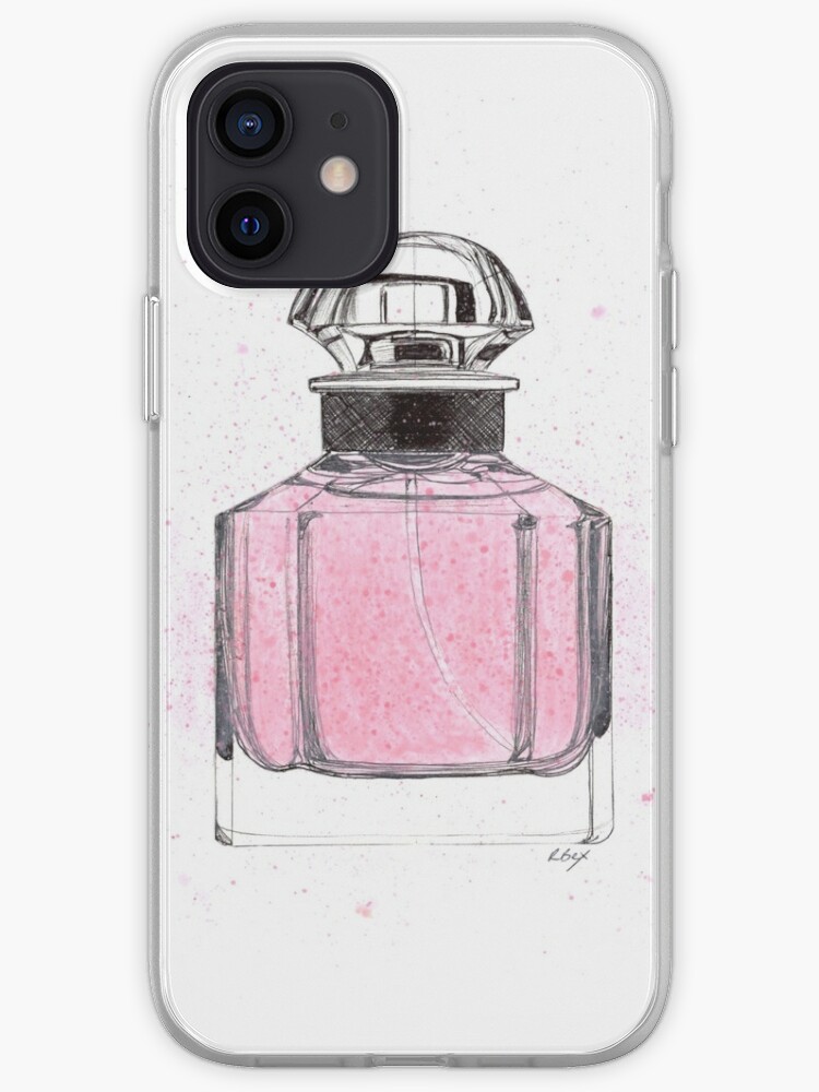 Perfume Bottle Painting Perfume Bottle Print Fashion Illustration Wall Art Iphone Case Cover By Rbex Art Redbubble