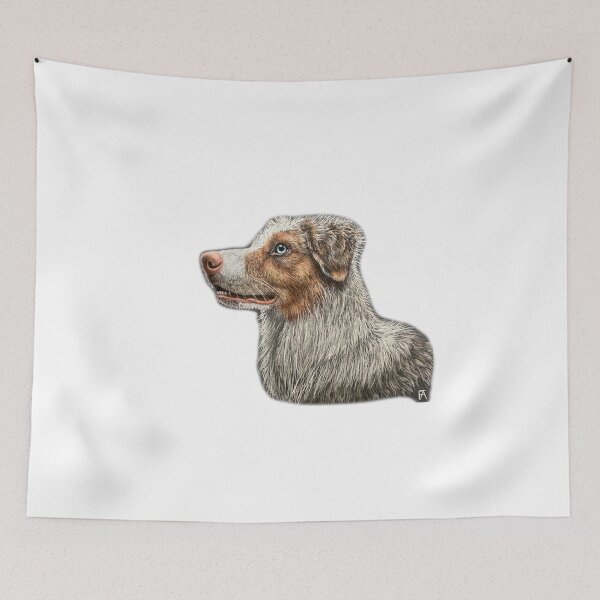 Item preview, Australian Shepherd, aussie, Dog designed and sold by KIngotroad.
