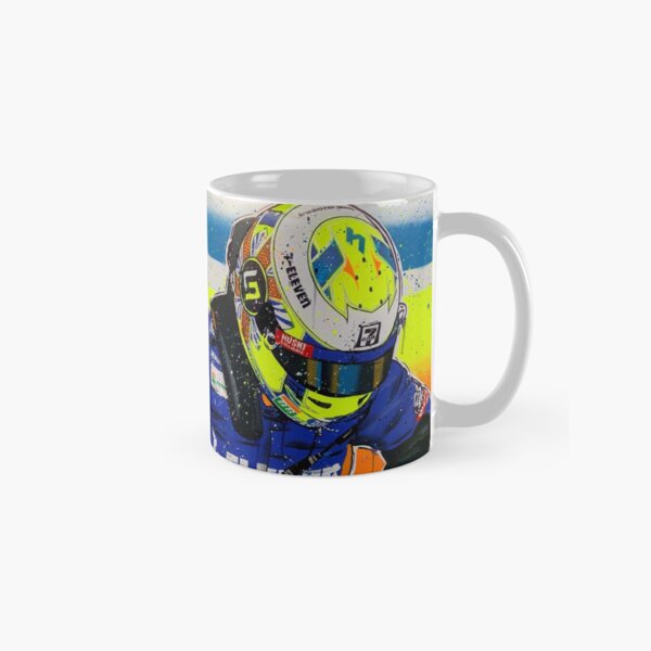 Lando Norris - McLaren graffiti painting by DRAutoArt Classic Mug