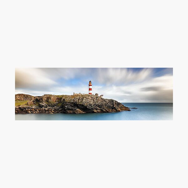 Eilean Glas lighthouse - Western Isles Photographic Print