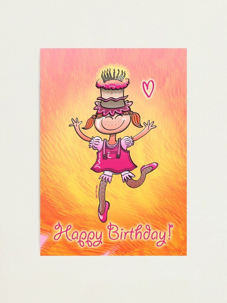 Happy Birthday Girl | Photographic Print