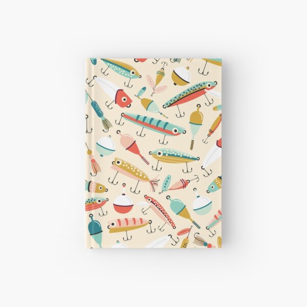 Fishing Lures Hardcover Journal