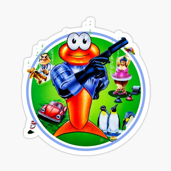 Artikel-Vorschau von James Pond 2: Codename Robocod - Emblem, designt und verkauft von RetroTrader.